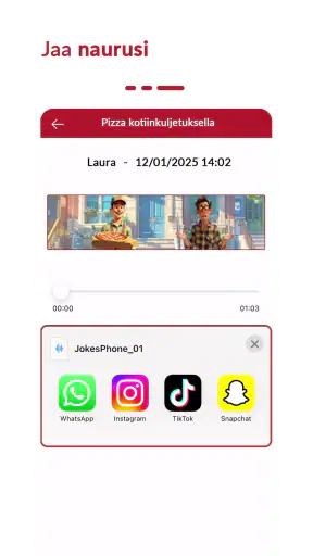 JokesPhone Pilapuheluita screenshot