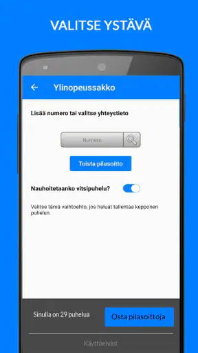 JuasApp - Pilasoitot Kepponen screenshot
