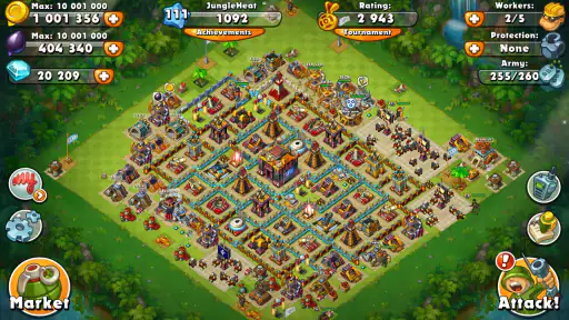 Jungle Heat: War of Clans screenshot