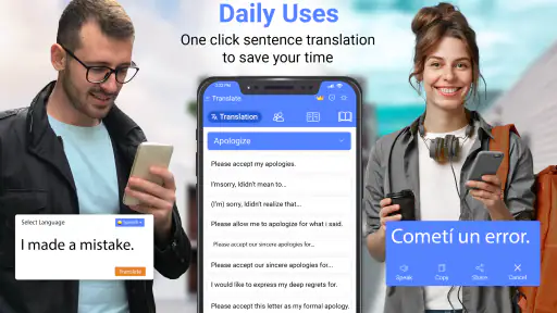 Kaikki Kieli Kääntää Sovellus screenshot