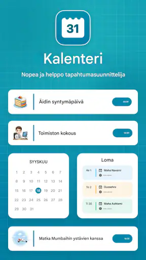 Kalenteri screenshot