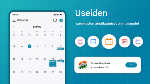 Kalenteri screenshot