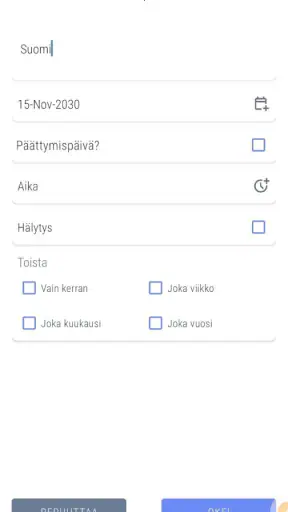 Kalenteri Suomi Viikkonumerot screenshot