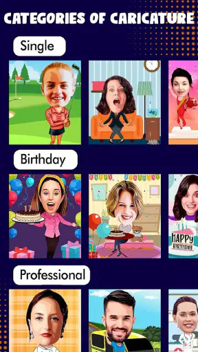 Karikatyyri Valokuva Maker screenshot
