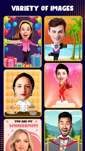 Karikatyyri Valokuva Maker screenshot