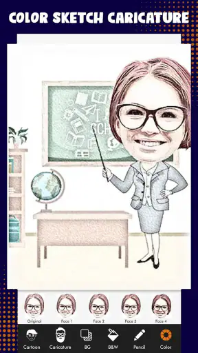 Karikatyyri Valokuva Maker screenshot