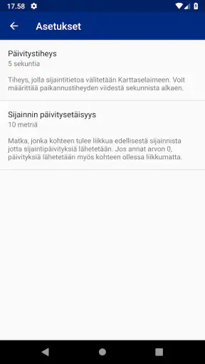 Karttaselain Paikannin screenshot