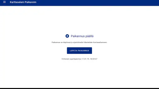 Karttaselain Paikannin screenshot