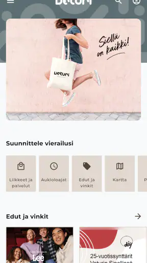 Kauppakeskus Veturi screenshot