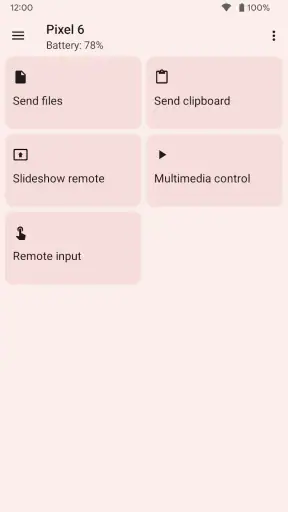 KDE Connect screenshot