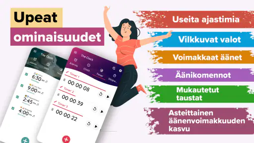 Kello: Herätyskello & Ajastin screenshot