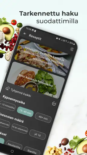 Keto reseptit - Ketodieetti screenshot