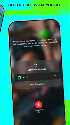KICK - Go Live screenshot