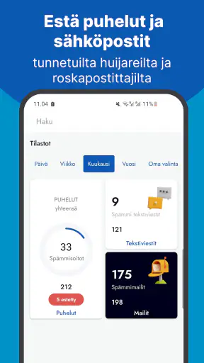 Kilpi: Kuka soitti & estä spam screenshot