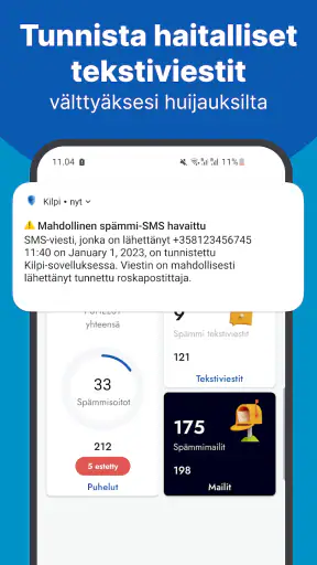 Kilpi: Kuka soitti & estä spam screenshot