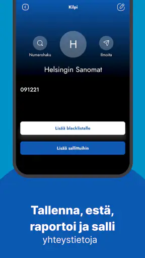 Kilpi: Kuka soitti & estä spam screenshot
