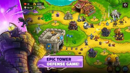 Kingdom Rush Vengeance TD Game screenshot