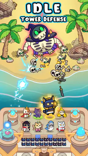 Kitty Castle: Tower Defense screenshot
