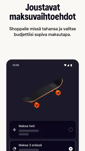 Klarna: Raha-asiat fiksummin screenshot