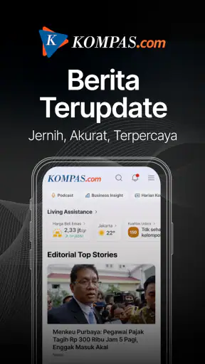 KOMPAS.com: News Updates screenshot