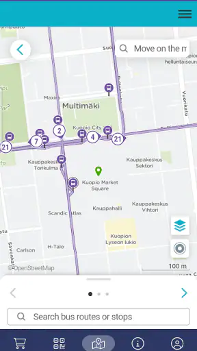 Kuopio Tickets screenshot
