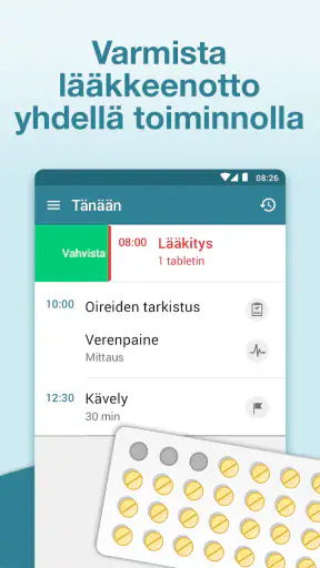 Lääkitys & Pilleri Muistuttaja screenshot