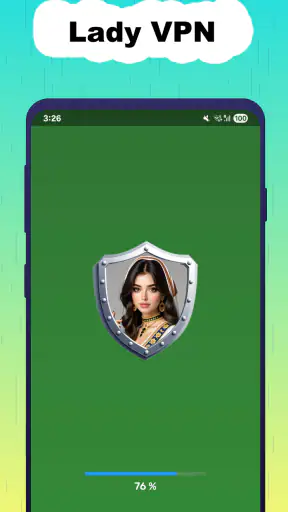 Lady VPN - قوی و سریع screenshot