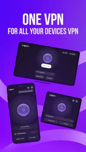 LagomVPN: VPN Proxy screenshot