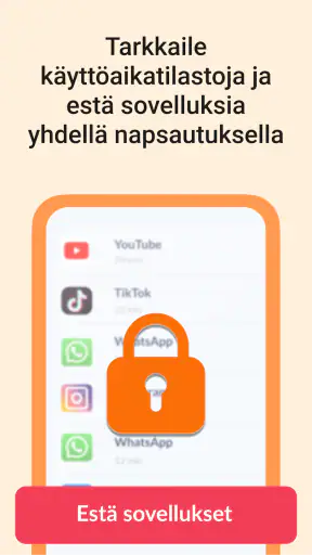 Lapsen puhelimen GPS paikannin screenshot