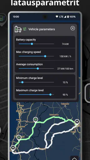 Latausasemat screenshot