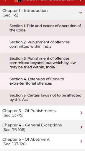 Latest Laws : Indian Bare Acts screenshot