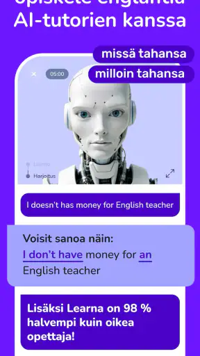 Learna AI: Englanti & Espanja screenshot