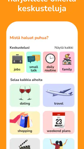 Learna AI: Englanti & Espanja screenshot