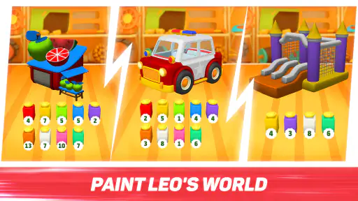 Leo Runner: car games for kids screenshot