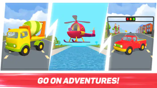 Leo Runner: car games for kids screenshot