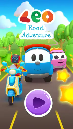 Leo Runner: car games for kids screenshot
