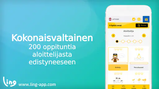 Ling - Opi latvian kieli screenshot