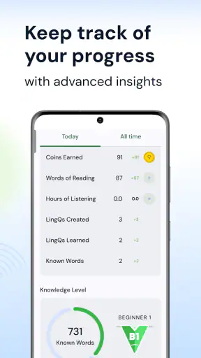 LingQ - Kielten oppiminen screenshot