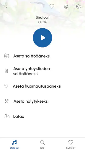 Lintujen äänet screenshot