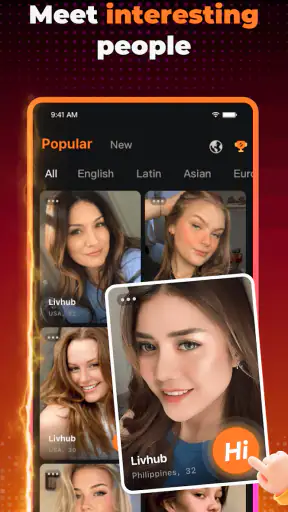 LivHub - Video Chat Online screenshot