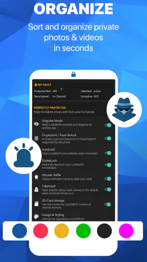 LockMyPix Piilota Kuvat Videot screenshot
