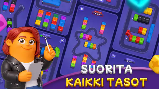 Loop Master: Värien lajittelu screenshot