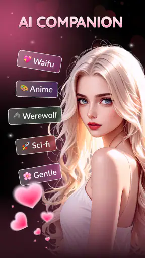 Lovia: AI Character Chat screenshot