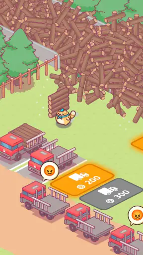 Lumbercat: Cute Idle Tycoon screenshot