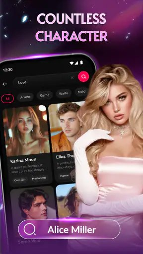 Lumia: AI Girl RP Chat screenshot