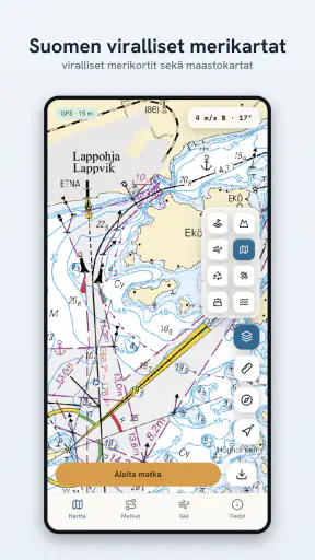 Luotsi - Merikartta veneilyyn screenshot
