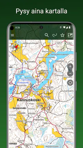 Maastokartat screenshot