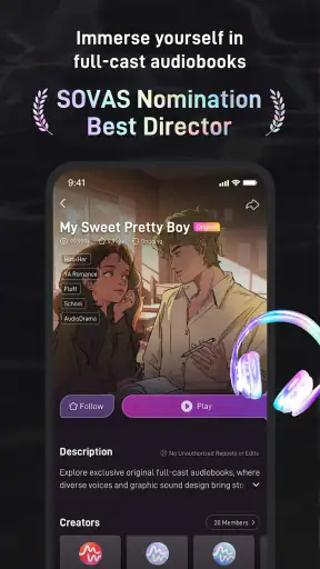MagicWave: Spicy Audio Stories screenshot