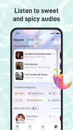 MagicWave: Spicy Audio Stories screenshot