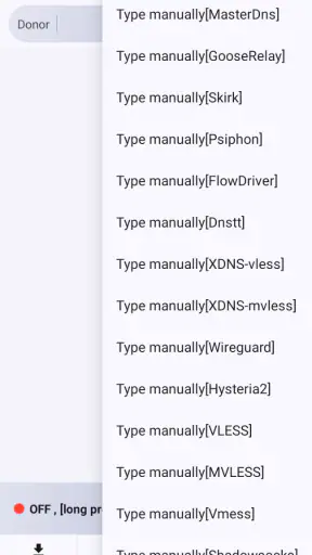 MahsaNG VPN screenshot